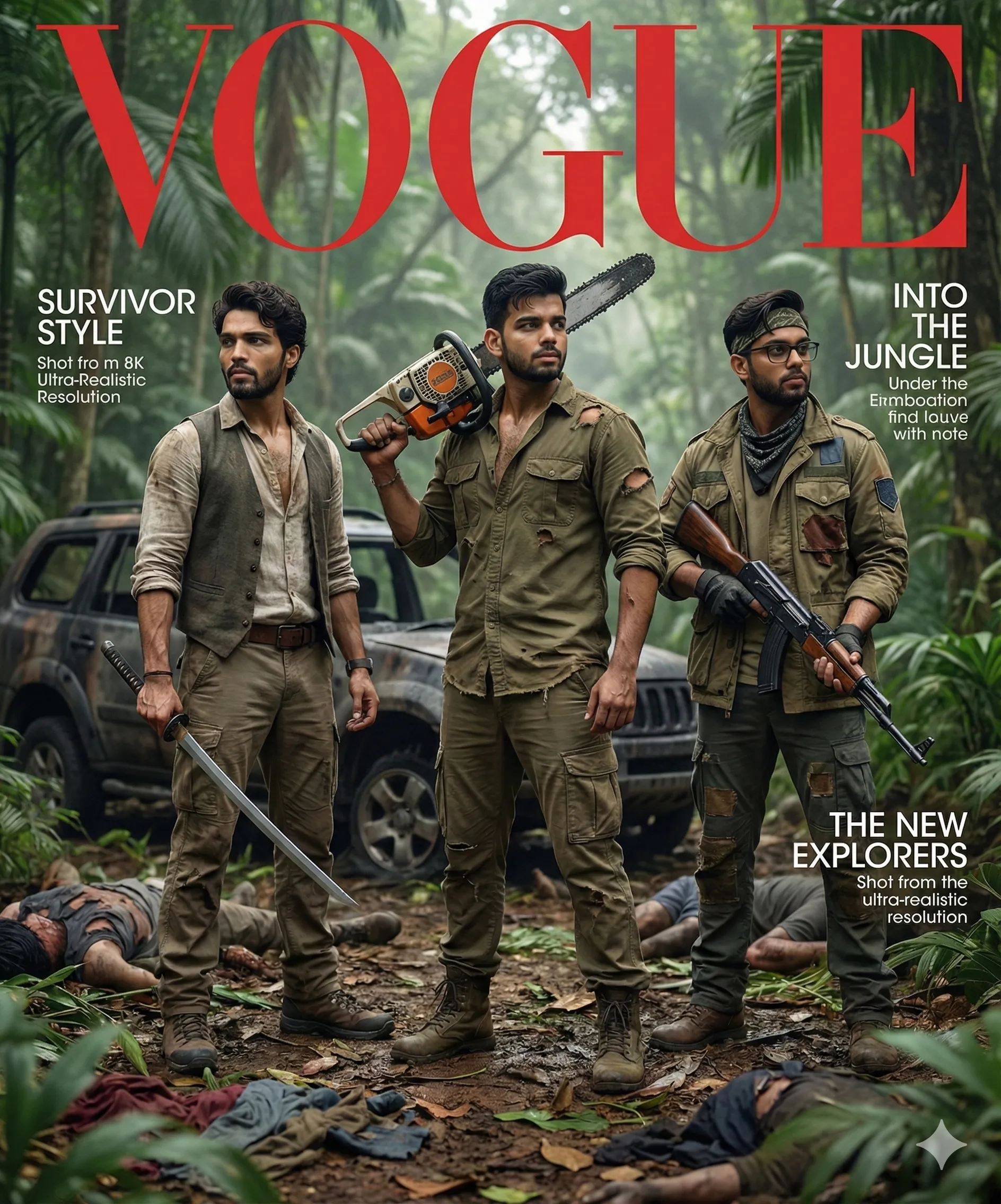 The jungle bows to those who conquer it